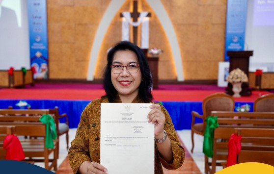 Terima Sertipikat Hak Milik untuk Gereja Kristen Pasundan, Ketua Umum Majelis Sinode GKP: Ini adalah Kado Natal bagi Jemaatnya
