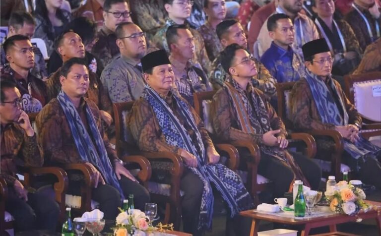 Bersama Presiden Prabowo, Menteri Nusron dan Wamen Ossy Hadiri Perayaan Natal Nasional 2024