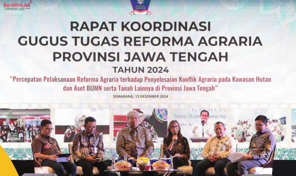 Sinergi dan Kolaborasi Adalah Kunci dalam Jangkauan Reforma Agraria