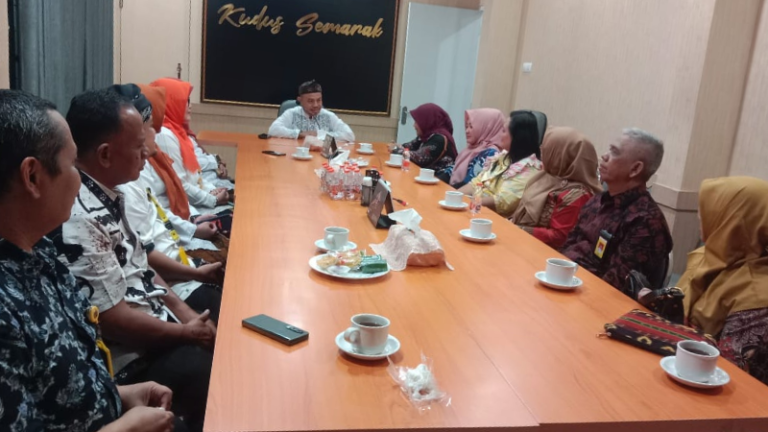 Koordinasi dan Pelaporan Pegawai Pindah Tugas, Kantah Kab Pati lakukan kunjungan ke Kantah Kab Kudus – Kamis, 23 Januari 2025