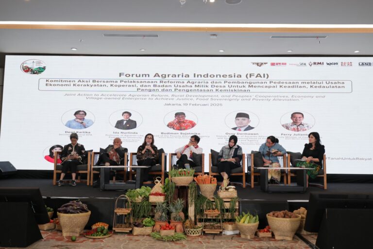 Isi Panel Diskusi dalam Asia Land Forum 2025, Dirjen Penataan Agraria: Kolaborasi Lintas Sektoral Kunci Keberhasilan Reforma Agraria