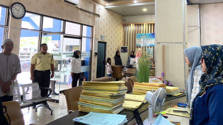 Kantor Pertanahan Kabupaten Pati Memperdengarkan Naskah Pancasila – Jumat, 28 Februari 2025