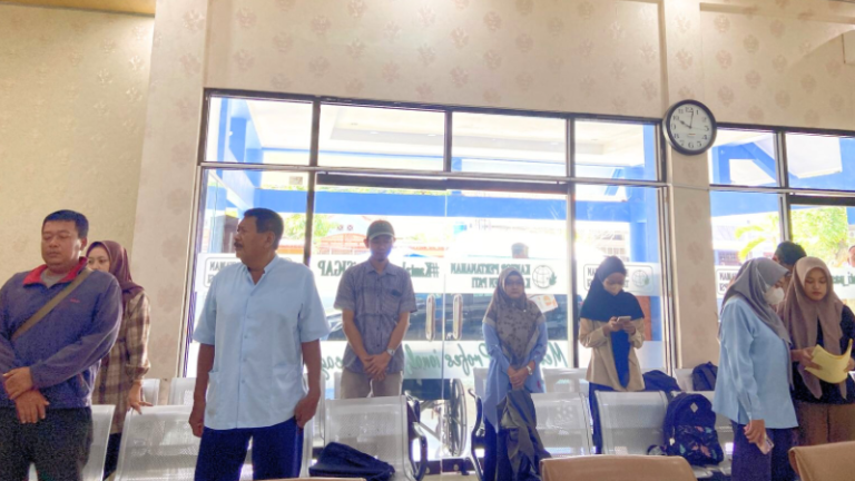 Kantor Pertanahan Kabupaten Pati Memperdengarkan Naskah Pancasila – Jumat, 21 Maret 2025