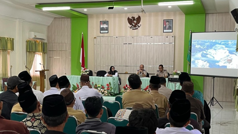 Kantor Pertanahan Kabupaten Pati Lakukan Sosialisasi Tata Cara Sertipikasi Tanah Wakaf Rumah Ibadah