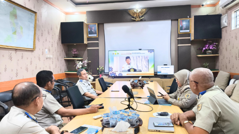 Kantor Pertanahan Kabupaten Pati Hadiri kegiatan Sosialisasi Perjanjian Kerja Sama Isbat Wakaf dan Pendaftaran Wakaf Lintas Sektor