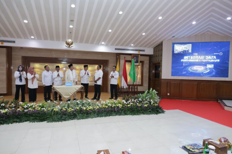 Luncurkan Integrasi Data Pertanahan dan Perpajakan Kota Tangerang, Menteri Nusron: Satu Sistem, Transparansi, Tanahnya Terlindungi