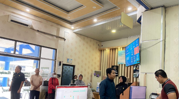 Kantor Pertanahan Kabupaten Pati Memperdengarkan Naskah Pancasila