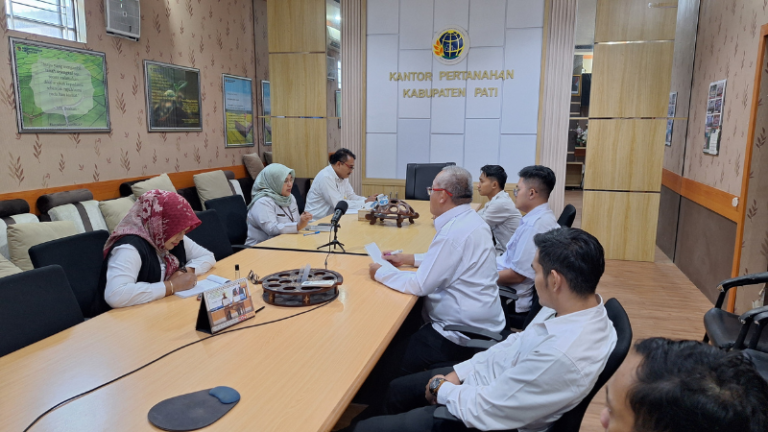 Kantor Pertanahan Kabupaten Pati Gelar Rapat Internal Pengelolaan Buku Tanah