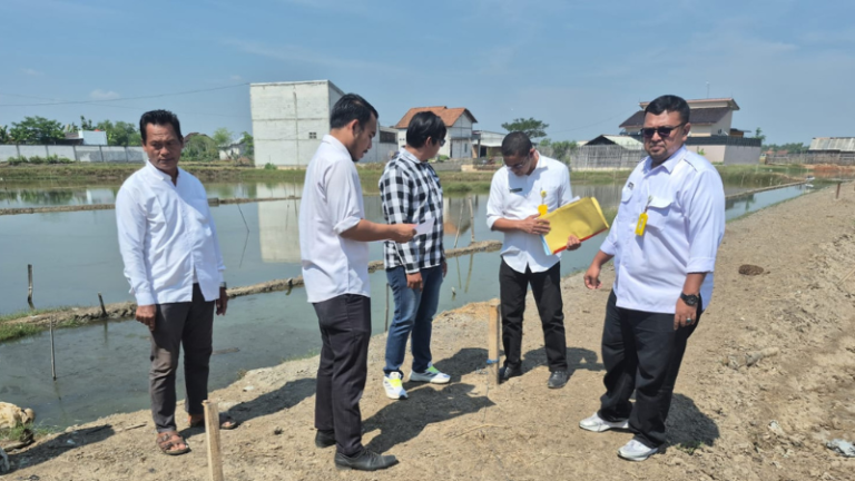 Kantor Pertanahan Kabupaten Pati melakukan Pengecekan Lapang oleh Tim Panitia A Atas Permohonan Tanah HGB, PT. Semesta Madani