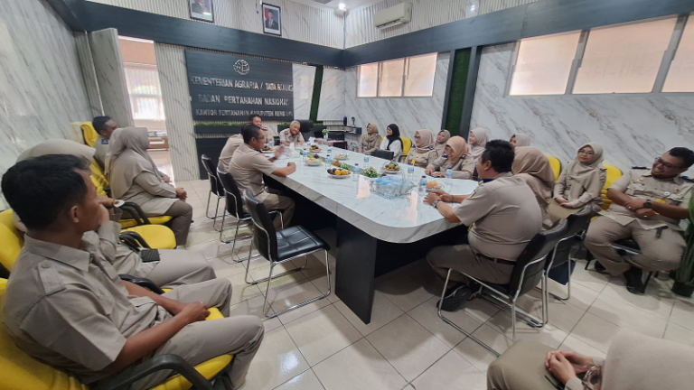 Kantor Pertanahan Kabupaten Pati Lakukan Kunjungan Resmi ke Kantor Pertanahan Kabupaten Rembang: Bahas Koordinasi Perpindahan Pegawai