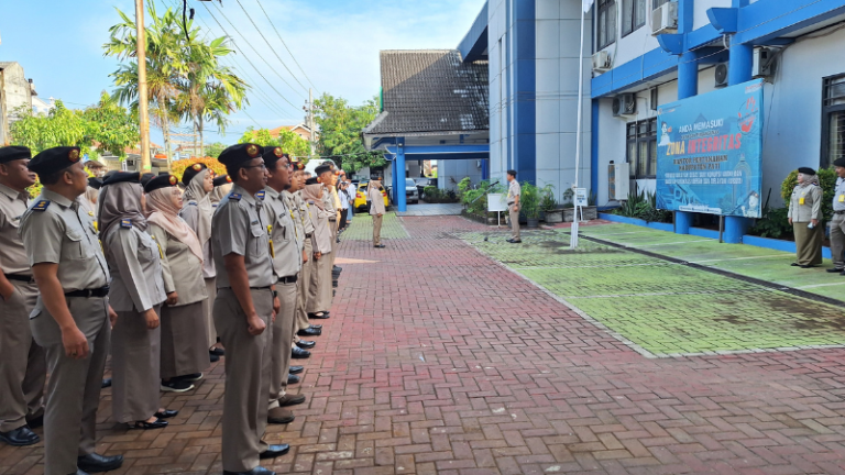 Kepala Kantor Pertanahan Kabupaten Pati Pimpin Apel Pagi, Fokus pada Ketelitian Berkas dan Layanan Peralihan Hak Elektronik