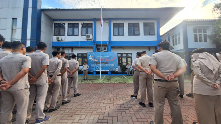 Kantor Pertanahan Kabupaten Pati Gelar Apel Pagi pada Selasa 8 Juli 2025