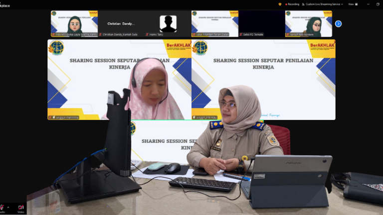 Kantor Pertanahan Kabupaten Pati Ikuti Coaching Clinic: Sharing Session Seputar Penilaian Kinerja