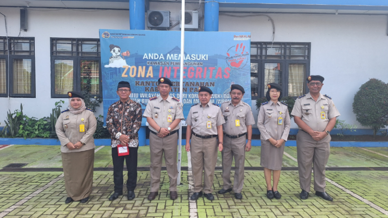 Kantor Pertanahan Kabupaten Pati menggelar acara Pelepasan Purna Tugas Pegawai pada 8 Juli 2025