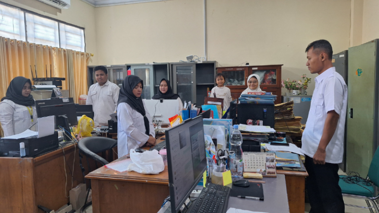 Kantor Pertanahan Kabupaten Pati memperdengarkan Panca Prasetya KORPRI pada Rabu 9 Juli 2025