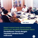 Rapat Inisiasi Kerja Sama antara Direktorat Jenderal Penetapan Hak & Pendaftaran tanah dengan Yayasan Landesa Bumi Indonesia