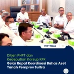 Ditjen PHPT dan Kedeputian Korsup KPK Gelar Rapat Koordinasi Bahas Aset Tanah Pemprov Sultra