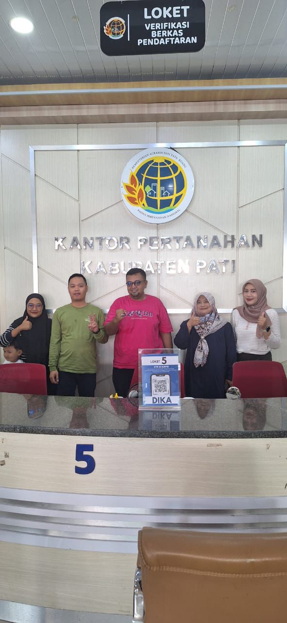 Kantor Pertanahan Kabupaten Pati mengadakan Giat PELATARAN (Pelayanan Pertanahan Akhir Pekan)