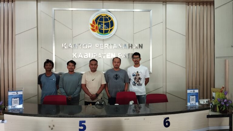 Kantor Pertanahan Kabupaten Pati mengadakan Giat PELATARAN (Pelayanan Pertanahan Akhir Pekan)