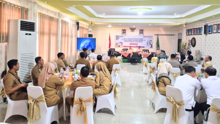 Digitalisasi Pertanahan, Kantor Pertanahan Kabupaten Pati Sosialisasikan Sertipikasi Elektronik dan Sentuh Tanahku