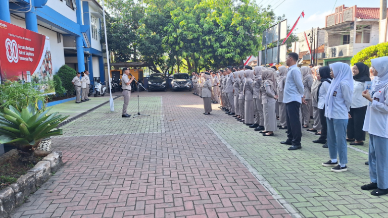 Disiplin Kerja Jadi Pokok Amanat dalam Apel Pagi Kantor Pertanahan Kabupaten Pati