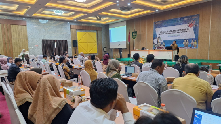 Kantor Pertanahan Kabupaten Pati Gencarkan Sosialisasi Antikorupsi