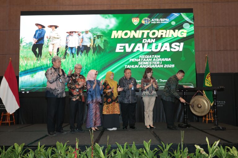 Buka Monev Penataan Agraria Semester I 2025, Wamen Ossy Tekankan Pentingnya Penataan Akses demi Peningkatan Taraf Kehidupan Masyarakat