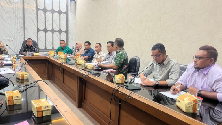 Kantor Pertanahan Kabupaten Pati Hadiri Rapat Koordinasi Perjanjian Kontrak Sewa Plasa Puri yang akan habis masa berlakunya