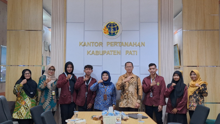 Kantor Pertanahan Kabupaten Pati menerima Mahasiswa PPL dari IAIN Kudus