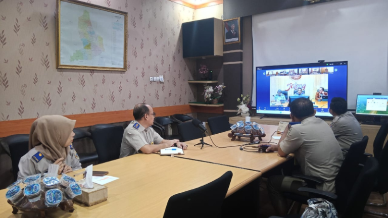 Kantor Pertanahan Kabupaten Pati ikut serta dalam Rapat Evaluasi Kinerja Kantor Pertanahan Se-Jawa Tengah