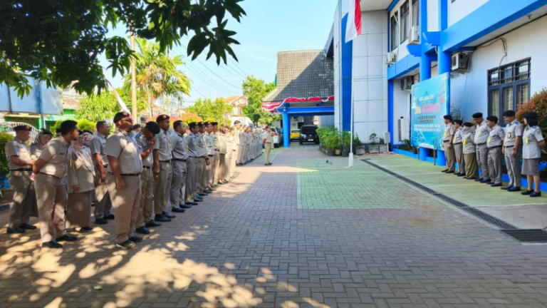 Kantor Pertanahan Kabupaten Pati adakan Apel Pagi, tekankan integritas pada pegawai