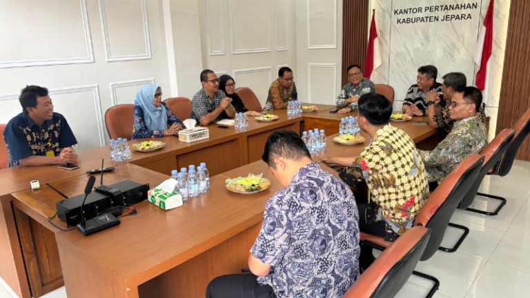 Kantor Pertanahan Kabupaten Pati kunjungi Kantor Pertanahan Kabupaten Jepara koordinasikan mutasi pegawai