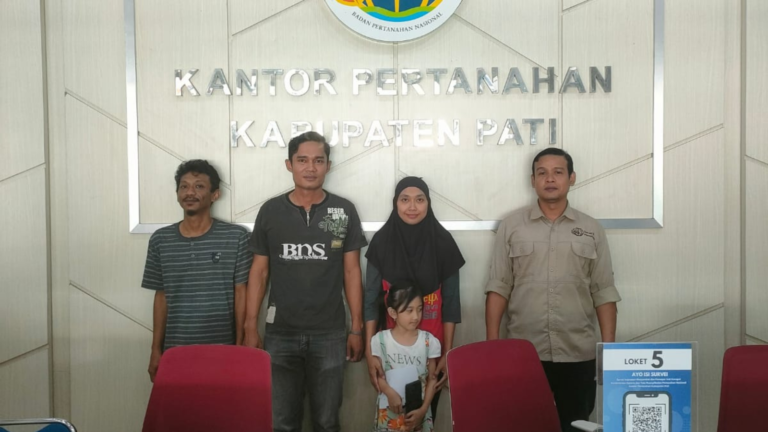 Akhir Pekan Jadi Momen Urus Sertipikat Tanah, Kantor Pertanahan Kabupaten Pati Buka Giat PELATARAN pada 27 September 2025