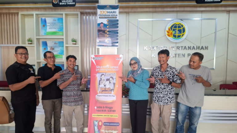 Akhir Pekan Lebih Produktif: Kantor Pertanahan Kabupaten Pati pada Minggu 19 Oktober 2025 Buka Layanan PELATARAN