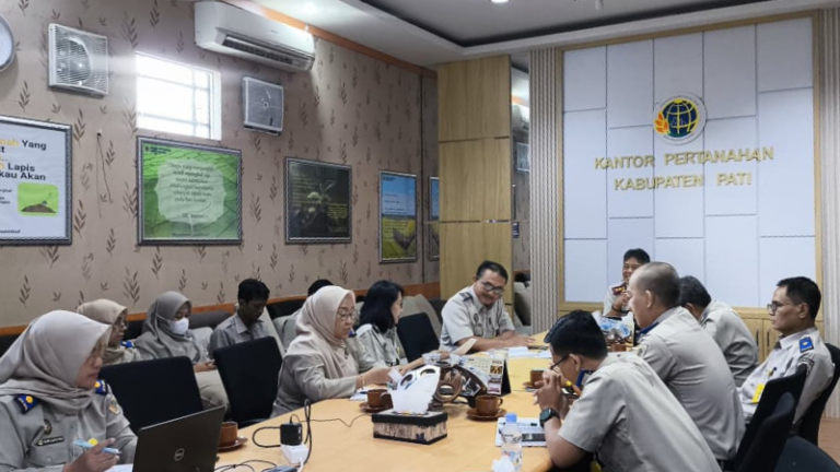 Kantor Pertanahan Kabupaten Pati Gelar Rapat REMPEYEK untuk Evaluasi Progres dan Strategi Program pada 21 Oktober 2025