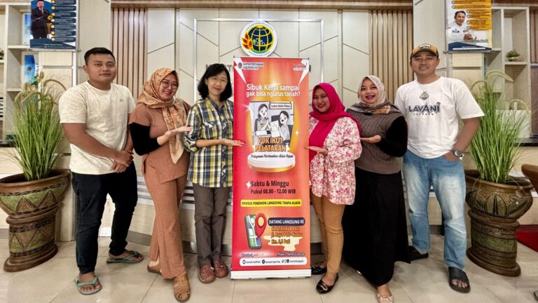 Kantor Pertanahan Kabupaten Pati mengadakan Giat PELATARAN (Pelayanan Pertanahan Akhir Pekan)