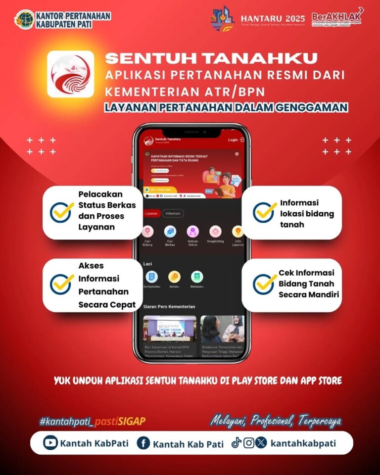  Yukk manfaatkan aplikasi resmi Sentuh Tanahku dari Kementerian ATR/BPN