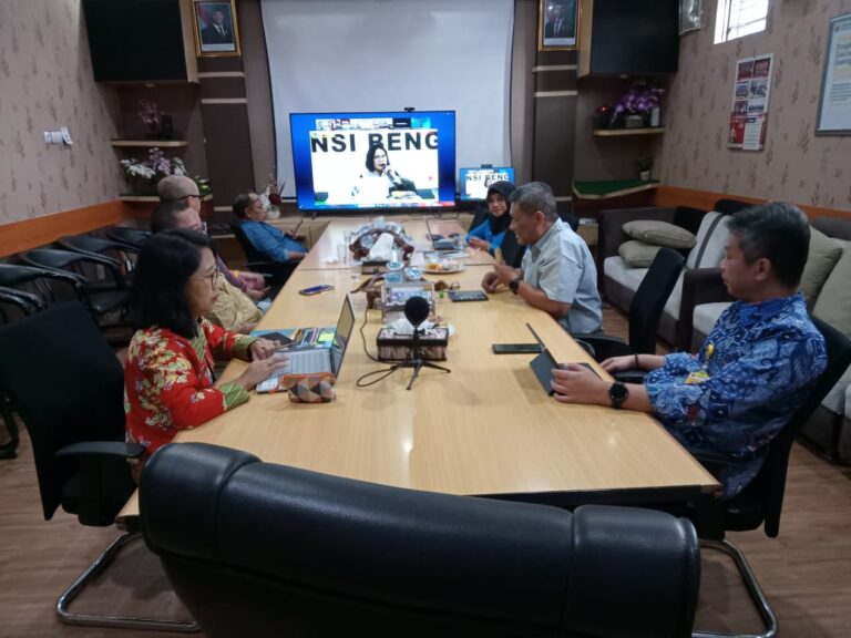 Kantor Pertanahan Kabupaten Pati mengikuti kegiatan zoom meeting yang diselenggarakan oleh Direktur Jenderal Penataan Agraria