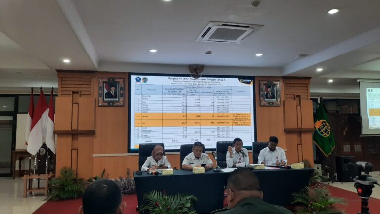 Kantor Pertanahan Kabupaten Pati menghadiri Undangan Percepatan Reforma Agraria dalam Penyelesaian Konflik Penguasaan Tanah dalam Kawasan Hutan dan Tanah Negara Lainnya di Jawa Tengah, 26 November 2025