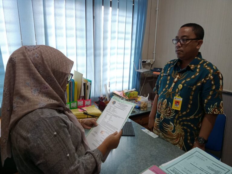 Kantor Pertanahan Kabupaten Pati melaksanakan kegiatan pengambilan sumpah terkait laporan kehilangan sertifikat tanah, 4 Desember 2025