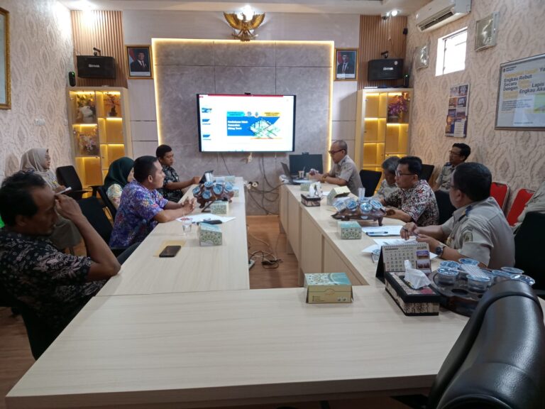 Kantor Pertanahan Kabupaten Pati mengadakan rapat koordinasi dan sosialisasi tentang teknis terkait pemecahan bidang tanah, 16 Desember 2025