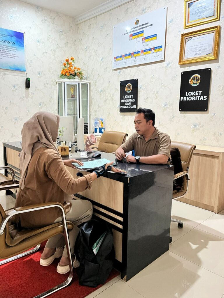 Kantor Pertanahan Kabupaten Pati mengadakan Giat PELATARAN – (Pelayanan Pertanahan Akhir Pekan), 17 Januari 2026