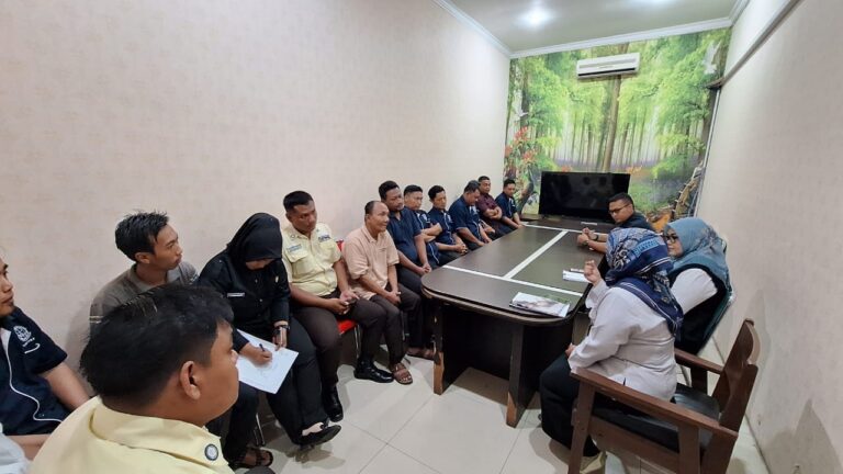 Kantor Pertanahan Kabupaten Pati menggelar kegiatan Pembinaan Satpam, Cleaning Service, Pengemudi, dan Pramubakti, 31/12/2025