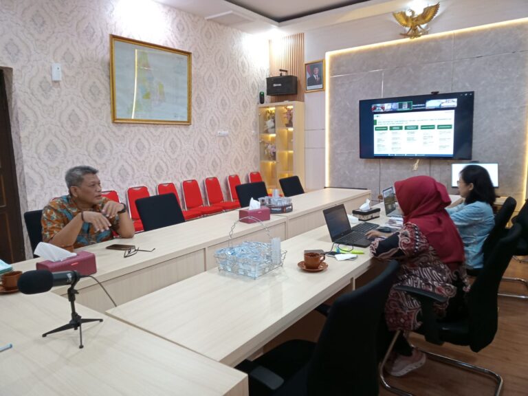 kantor Pertanahan Kabupaten Pati mengikuti zoom meeting pengembangan pelaksanaan kegiatan KKN Tematik pertanahan,22/01/2026