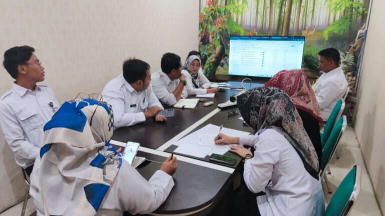 Kantor Pertanahan Kabupaten Pati menggelar rapat pengisian Risk Register dan Tabel Monitoring Satuan Kerja. 21/01/2026