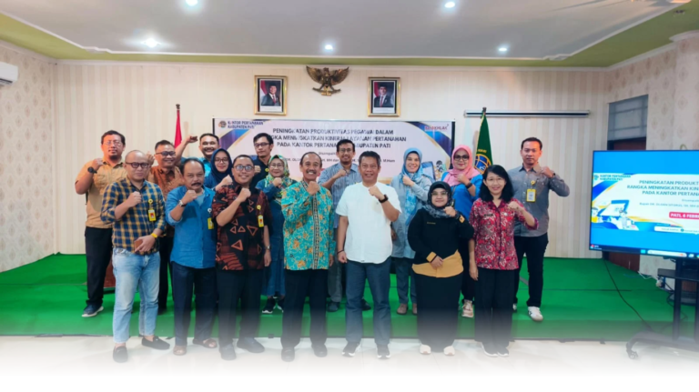 Kantor Pertanahan Kabupaten Pati melaksanakan kegiatan motivasi peningkatan kinerja kepada para pegawai,06/02/2026