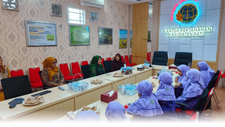 Kantor Pertanahan Kabupaten Pati mendapat kujungan dari Sekolah Dasar Integral Hidayatullah Pati, 12/02/2026