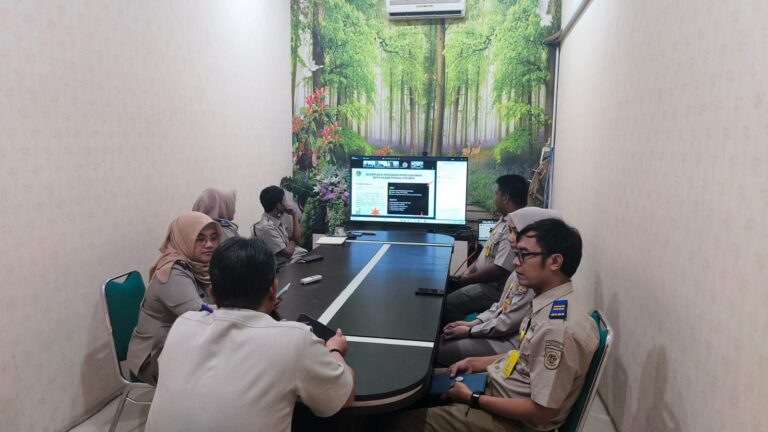 Kantor Pertanahan Kabupaten Pati menghadiri Rapat Koordinasi Kehumasan yang diselenggarakan melalui Zoom Meeting. 02/02/2026