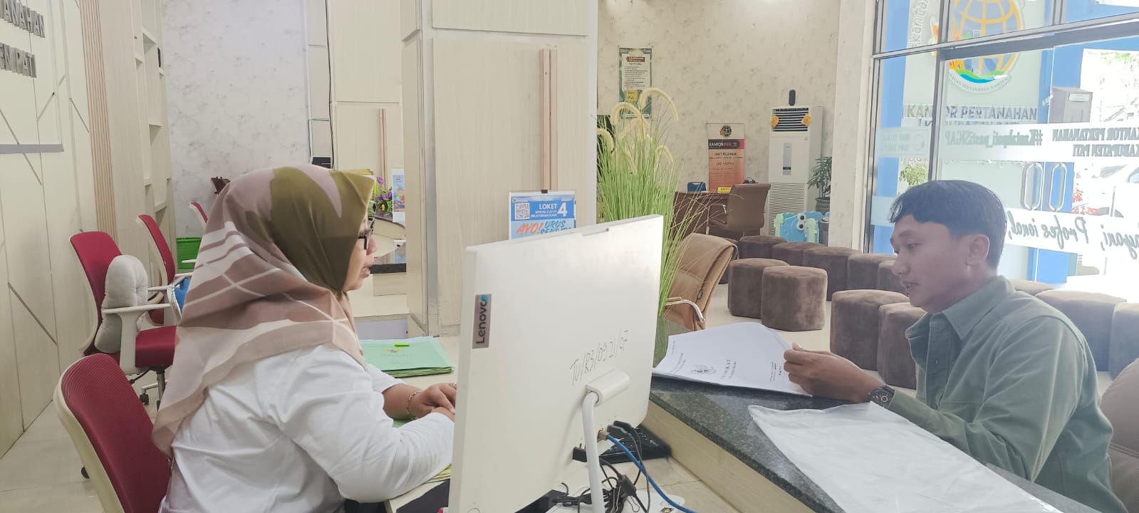 Kantor Pertanahan Kabupaten Pati mengadakan Giat PELATARAN – (Pelayanan Pertanahan Akhir Pekan), 21 Februari 2026