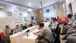 Kantor Pertanahan Kabupaten Pati menggelar Rapat Evaluasi Mingguan Pekerjaan Rutin dan Proyek (REMPEYEK), 10/03/2026